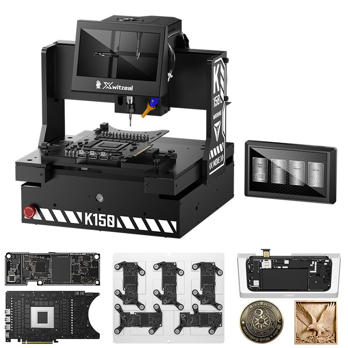 Xwitzeal Automatic K150 SIM Card Slot Cutting & PCB Grinding Machine