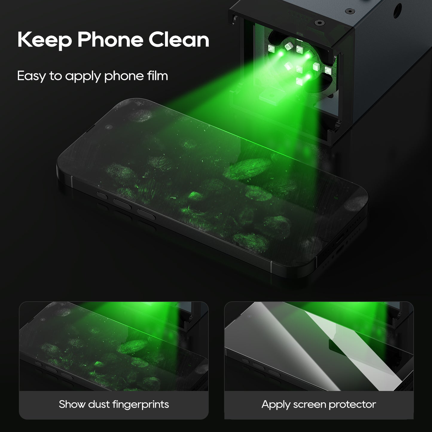 UV Cooling Curing Fan 5-in-1 Repair Tools for Mobile Phone Motherboard Chip