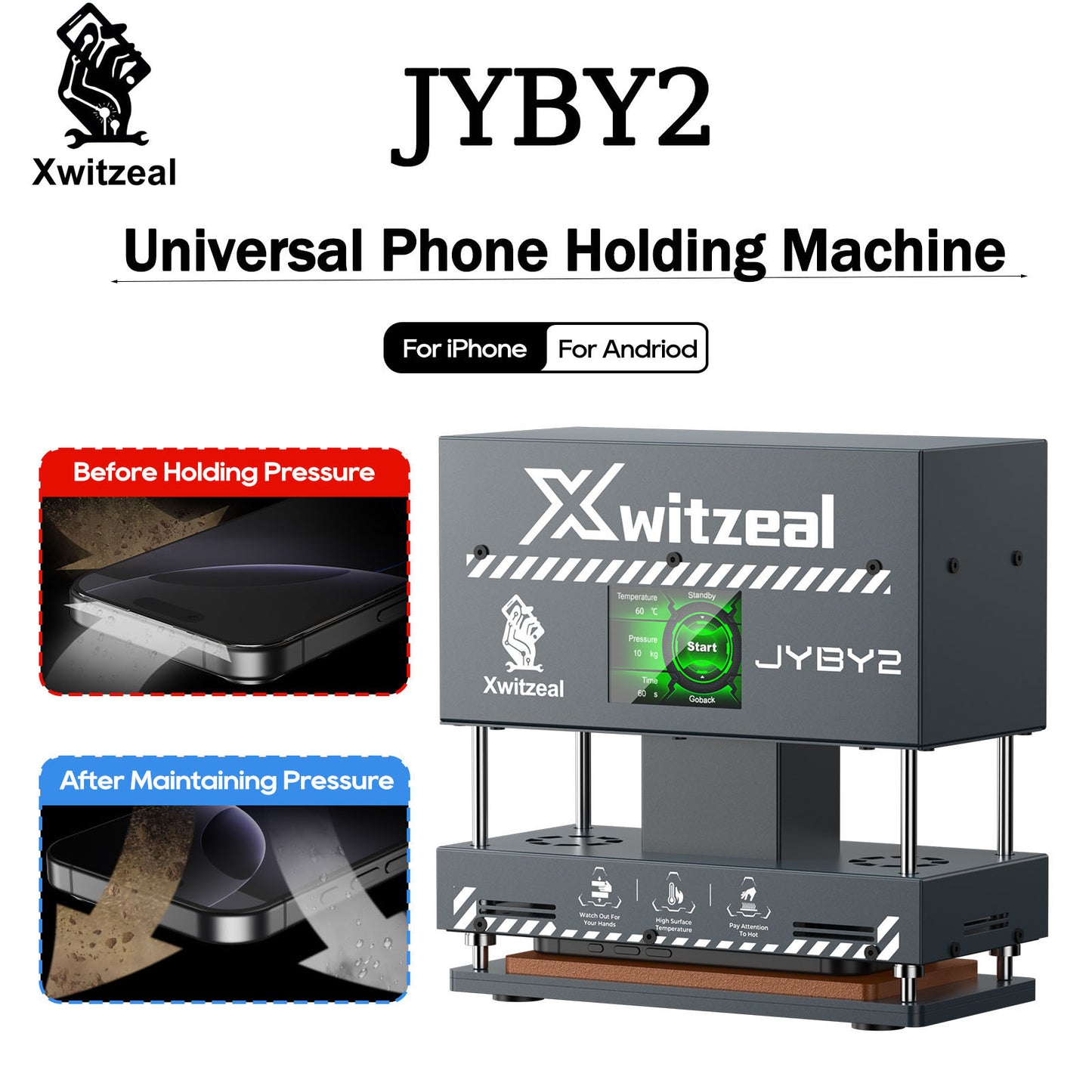 Xwitzeal JYBY2 Universal Mobile Phone Pressure Holding Machine