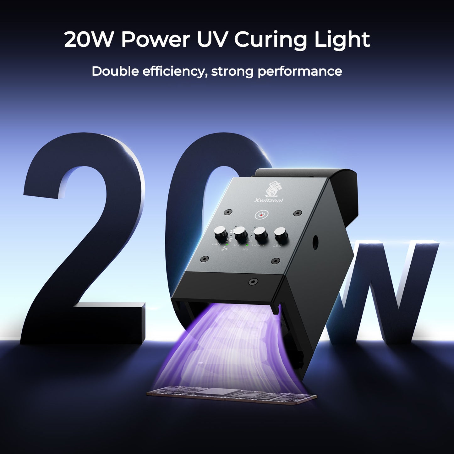 UV Cooling Curing Fan 5-in-1 Repair Tools for Mobile Phone Motherboard Chip