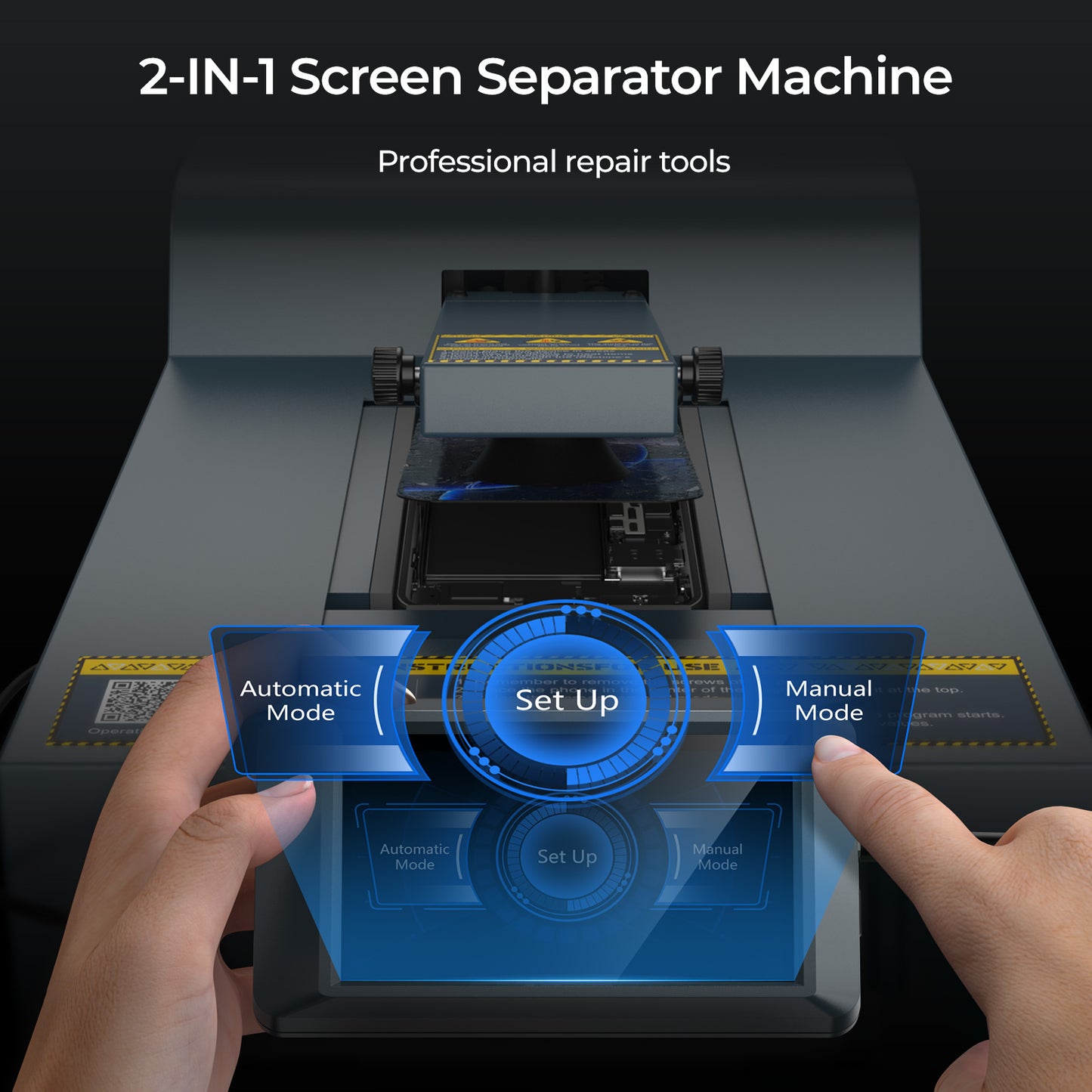 Xwitzeal CP1 2-IN-1 Auto Maunal Phone Screen Heating Separator Machine for iPhone/Android