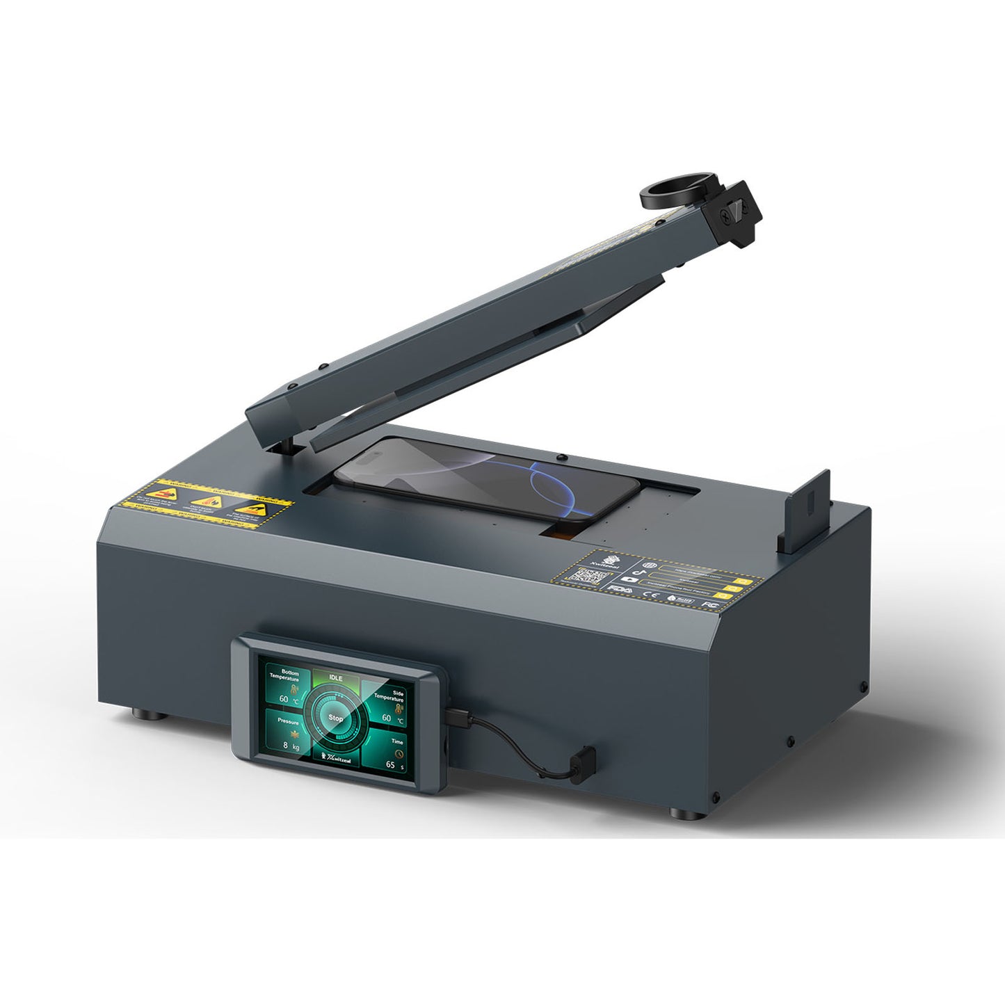 BY1 Automatic Mobile Phone Pressure Retaining Machine for iPhone/Android