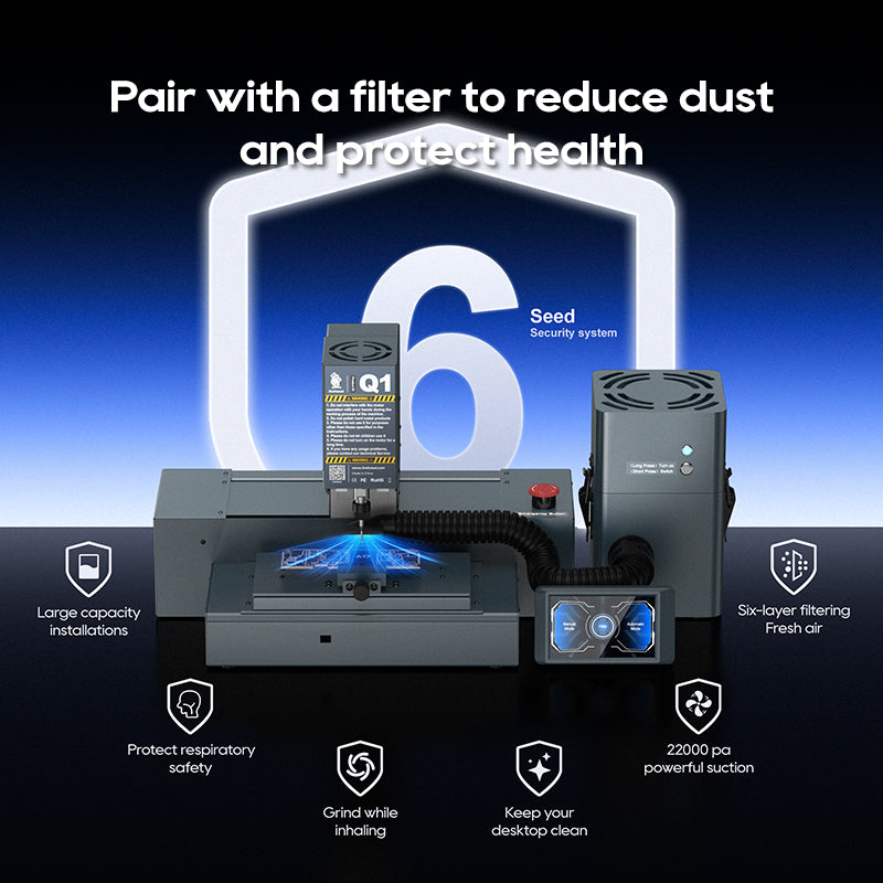 Gen 2 Q1 Automatic IC Chip Grinding Machine 26000 PRM -Xwitzeal