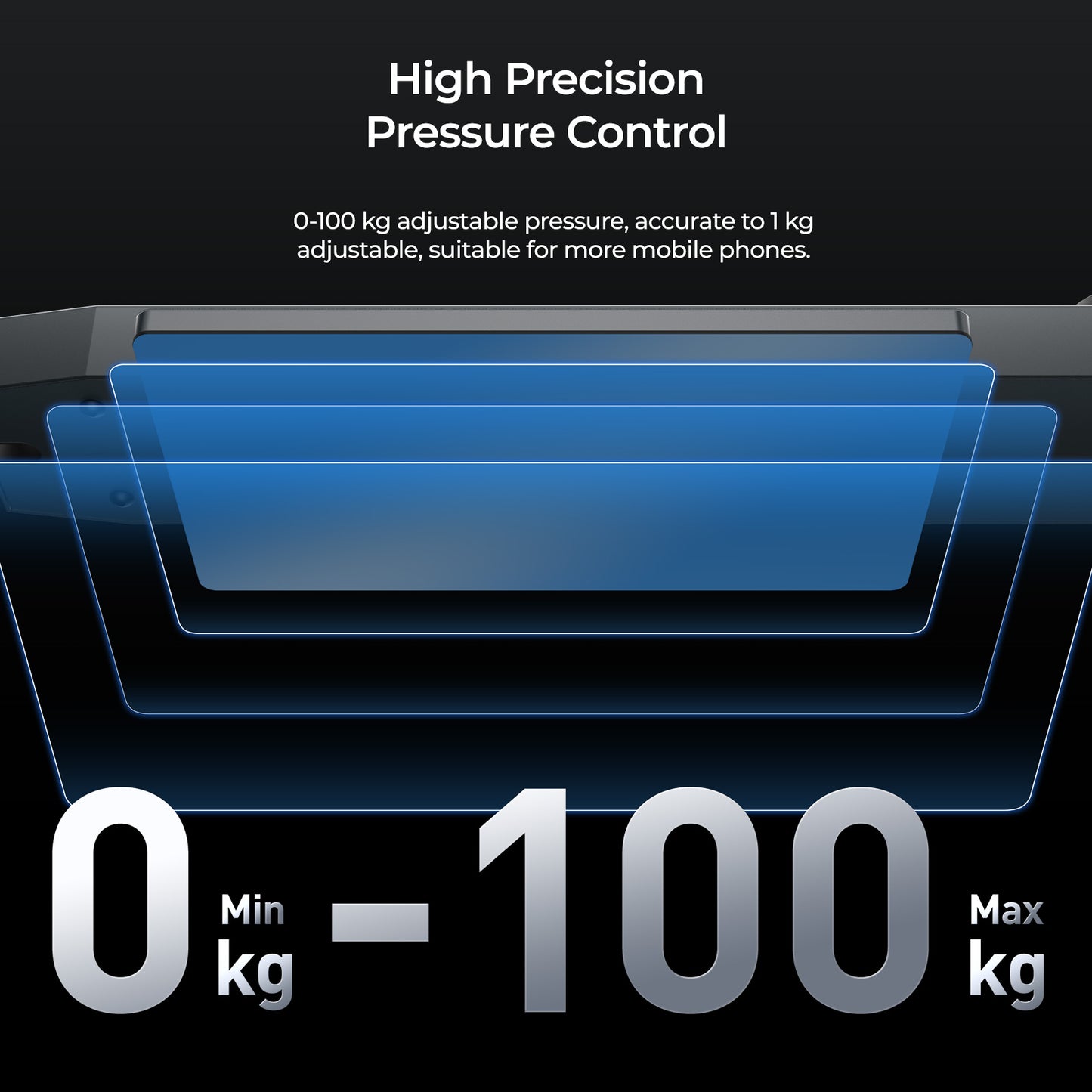 BY1 Automatic Mobile Phone Pressure Retaining Machine for iPhone/Android