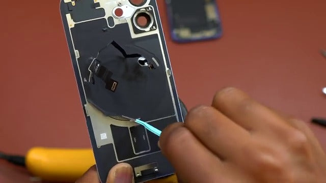 Peel coil slowly; remove covers/tapes