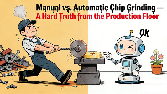 Manual vs. Automatic Chip Grinding — A Hard Truth from the Production Floor