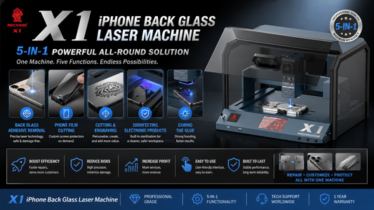 X1 iPhone Back Glass Laser Machine Review (2026): The Ultimate 5-in-1 Tool for Repair Shops &amp; Tech Enthusiasts
