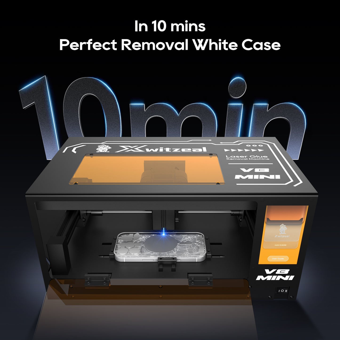 Xwitzeal V8MINI Laser Screen Machine for iPhone 8-17 Series