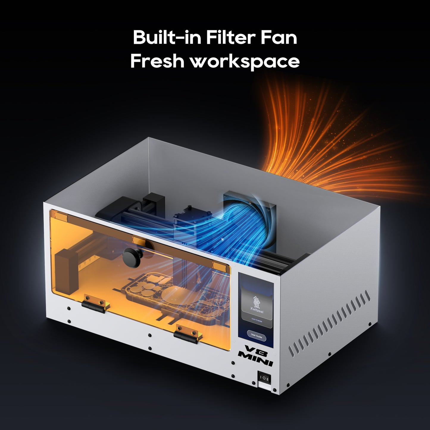 Xwitzeal V8 MINI Laser Removal Iphone Back Glass