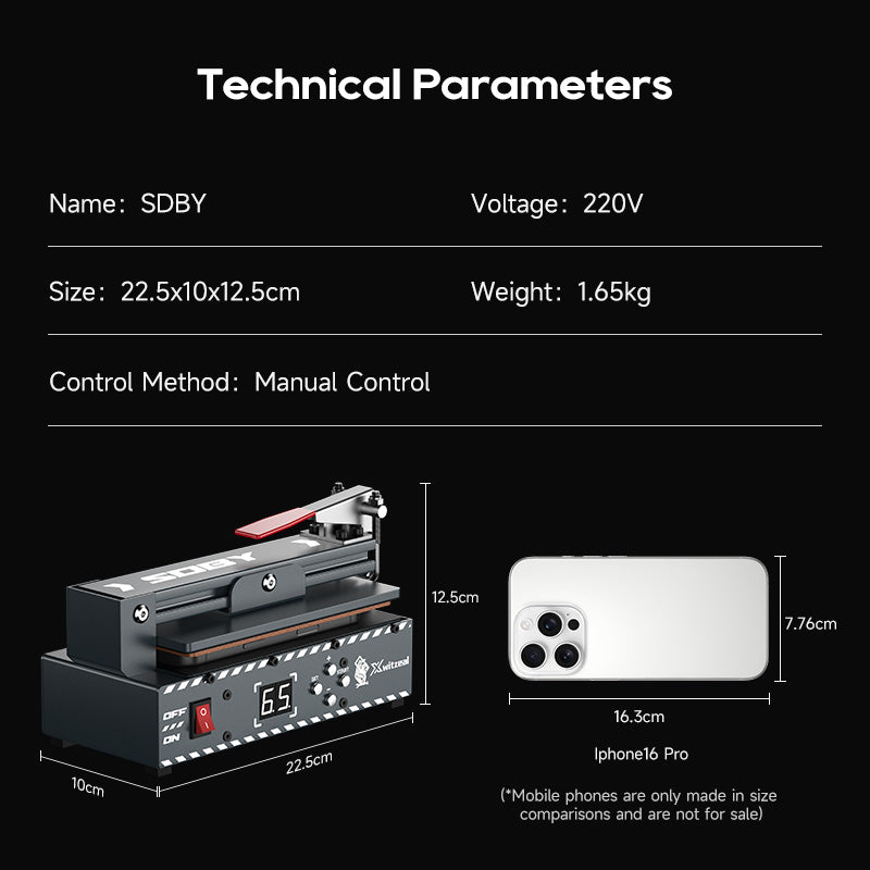 Xwitzeal® SDBY Universal Heating Holding Pressure Platform