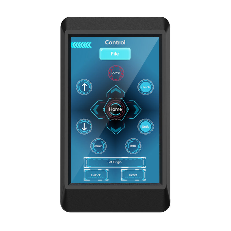 Control Screen for Q1/V3 CNC Machine