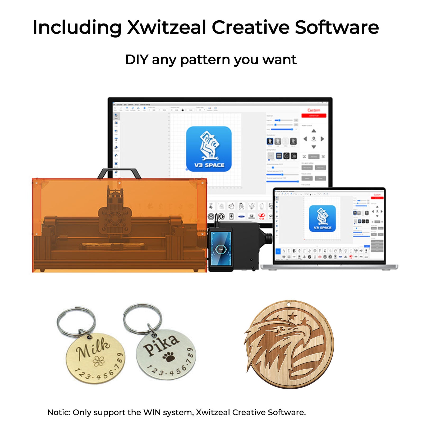 Xwitzeal V8 Ultra Laser Back Glass Removal Machine | iPhone 8-17 | 4-7 ...