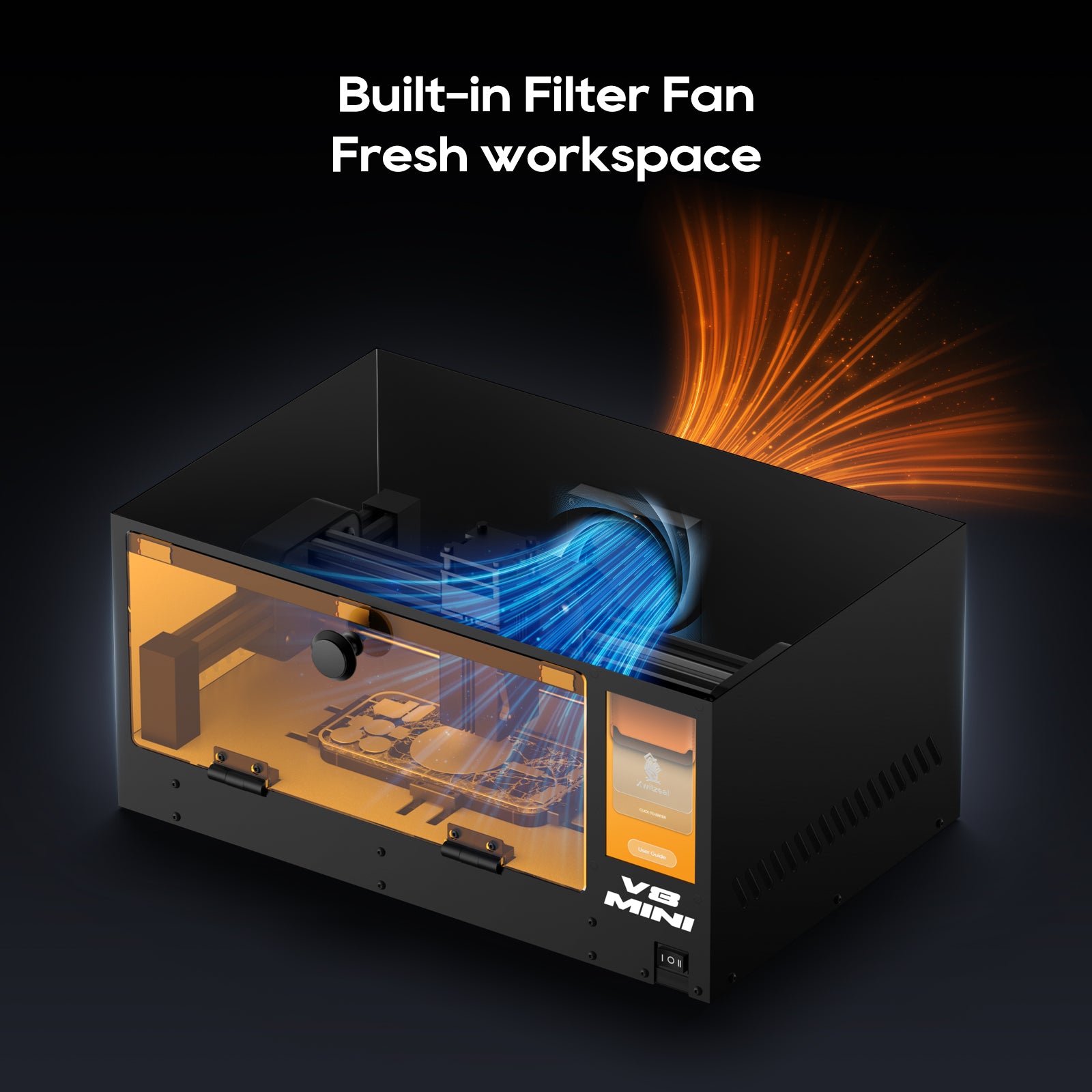 Xwitzeal V8MINI Laser Back Glass Removal Machine – XwitZeal